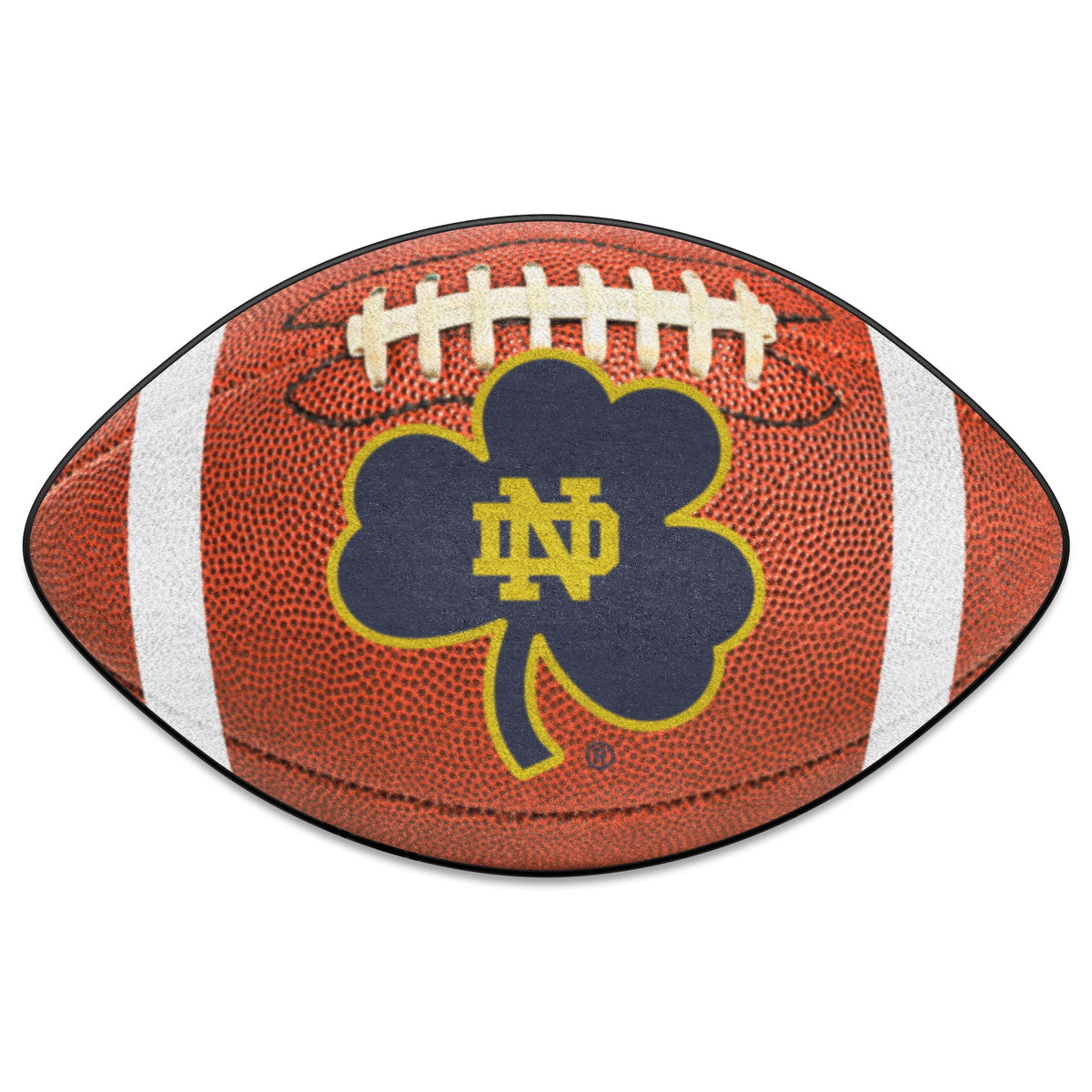 Notre Dame Fighting Irish Football Rug - 20.5in. x 32.5in.