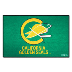 NHLRETRO California Golden Seals Starter Mat Accent Rug - 19in. x 30in. - California Golden Seals