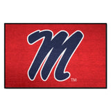 Ole Miss Rebels Starter Mat Accent Rug - 19in. x 30in. - Ole Miss