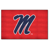 Ole Miss Rebels Ulti-Mat Rug - 5ft. x 8ft. - Ole Miss