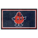 Syracuse Orange 3ft. x 5ft. Plush Area Rug, Otto Mascot Logo