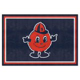 Syracuse Orange 5ft. x 8 ft. Plush Area Rug, Otto Mascot Logo