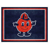 Syracuse Orange 8ft. x 10 ft. Plush Area Rug, Otto Mascot Logo