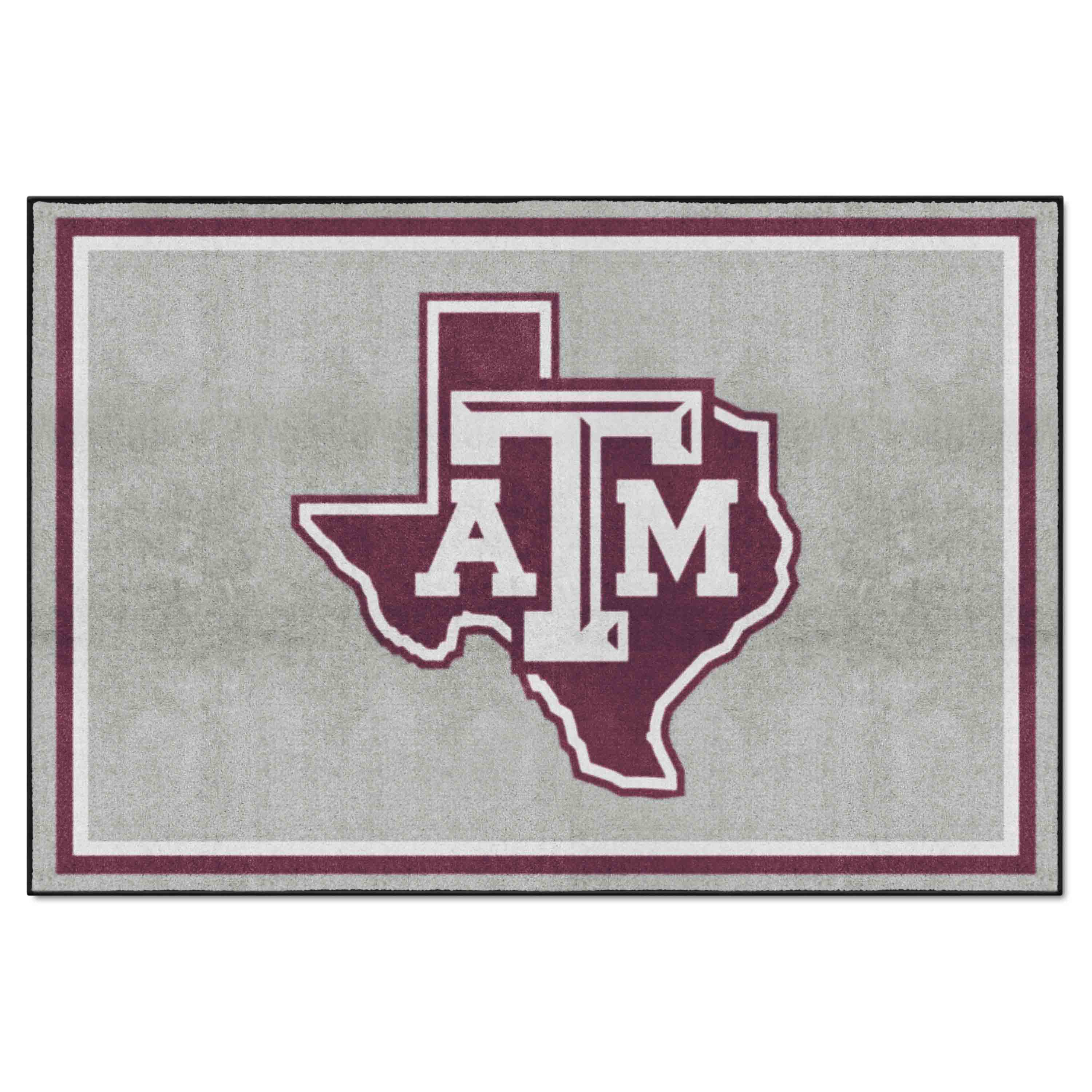 Texas A&M Aggies 5ft. x 8 ft. Plush Area Rug, Gary