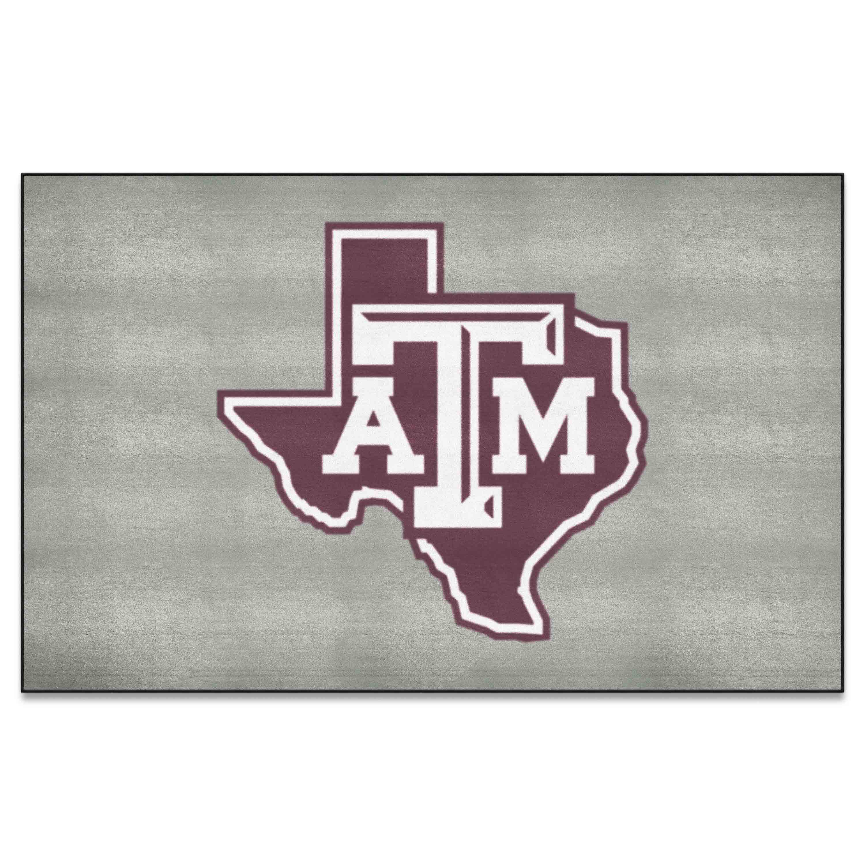 Texas A&M Aggies Ulti-Mat Rug, Gary - 5ft. x 8ft.