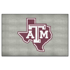 Texas A&M Aggies Ulti-Mat Rug, Gary - 5ft. x 8ft.