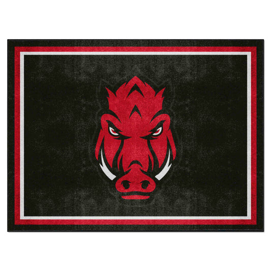 Arkansas Razorbacks 8ft. x 10 ft. Plush Area Rug