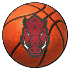 Arkansas Razorbacks Basketball Rug - 27in. Diameter