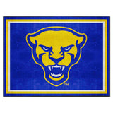 Pitt Panthers 8ft. x 10 ft. Plush Area Rug, Panther Logo