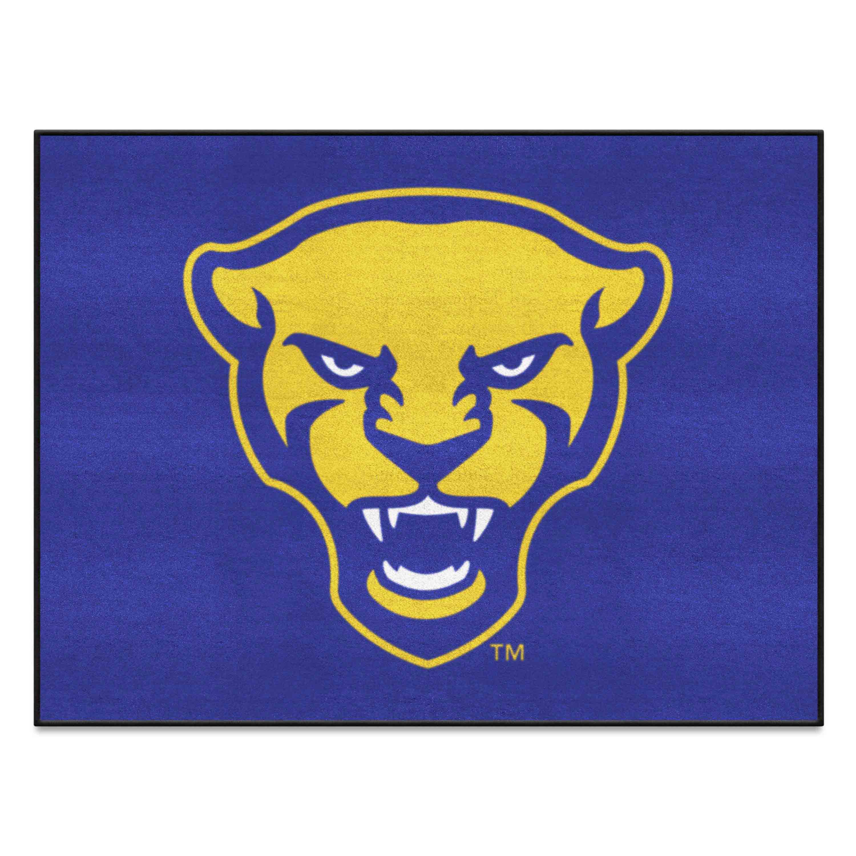 Pitt Panthers All-Star Rug, Panther Logo - 34 in. x 42.5 in.