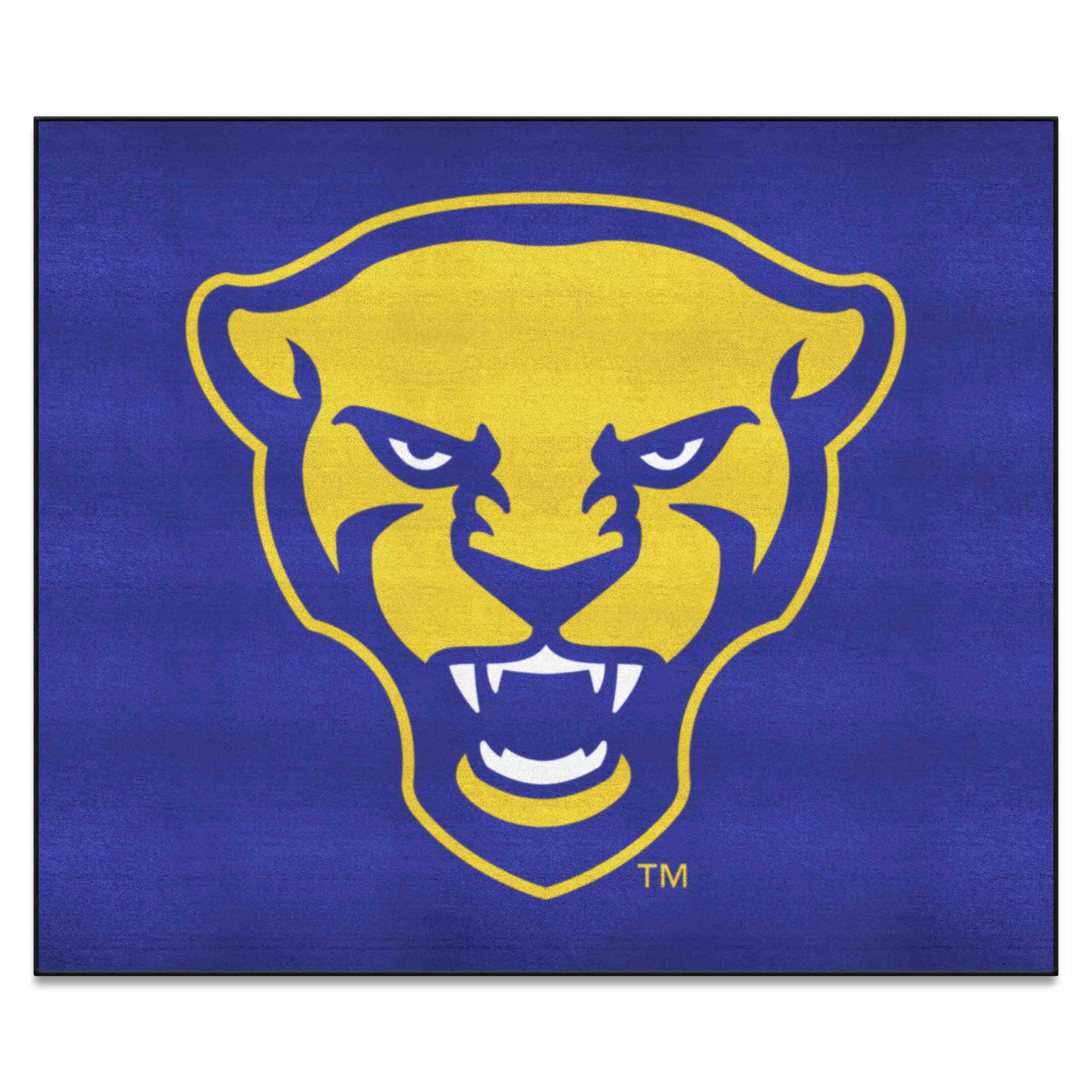 Pitt Panthers Tailgater Rug, Panther Logo - 5ft. x 6ft.