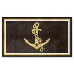 Vanderbilt Commodores 3ft. x 5ft. Plush Area Rug, Anchor Logo