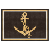 Vanderbilt Commodores 5ft. x 8 ft. Plush Area Rug, Anchor Logo