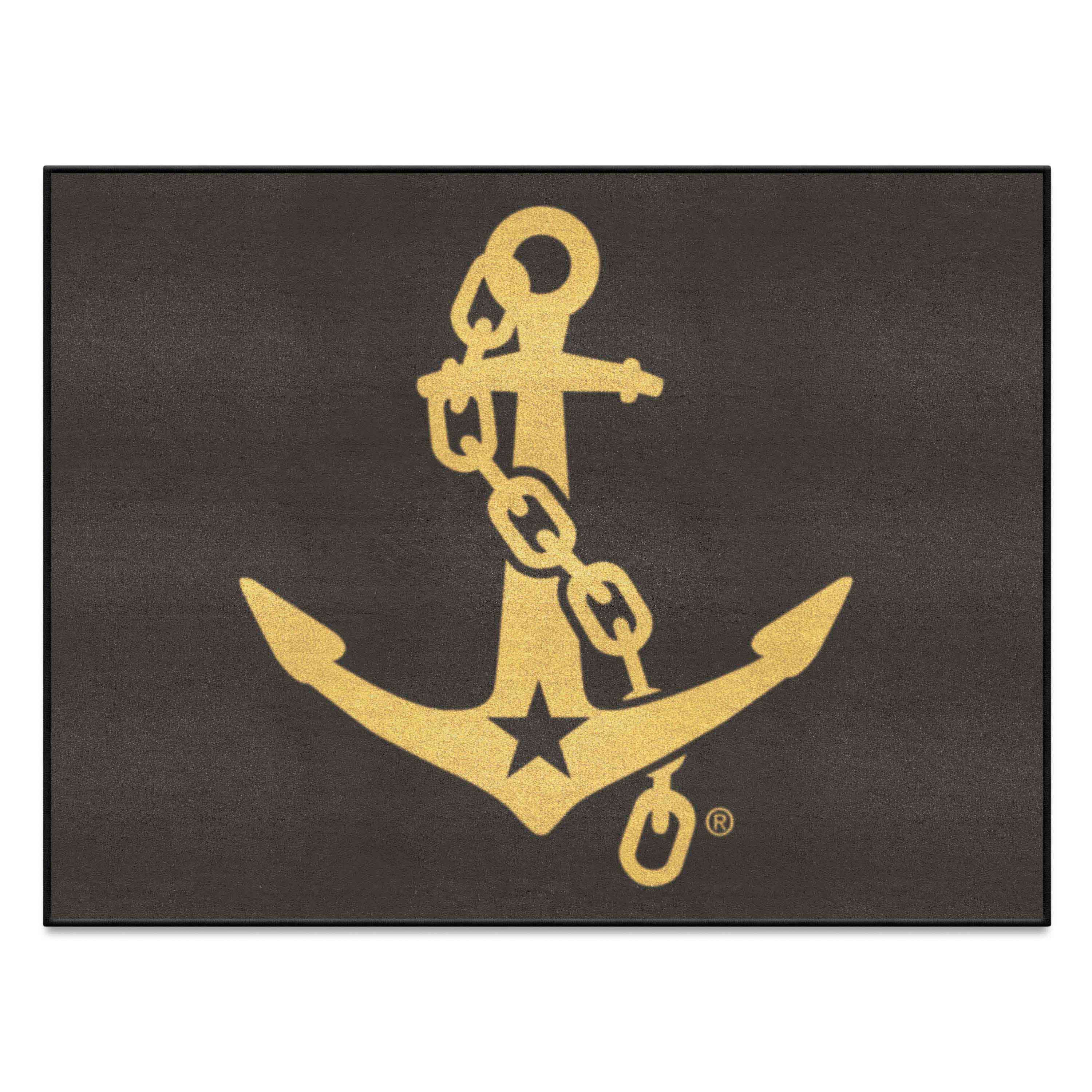 Vanderbilt Commodores All-Star Rug, Anchor Logo - 34 in. x 42.5 in.