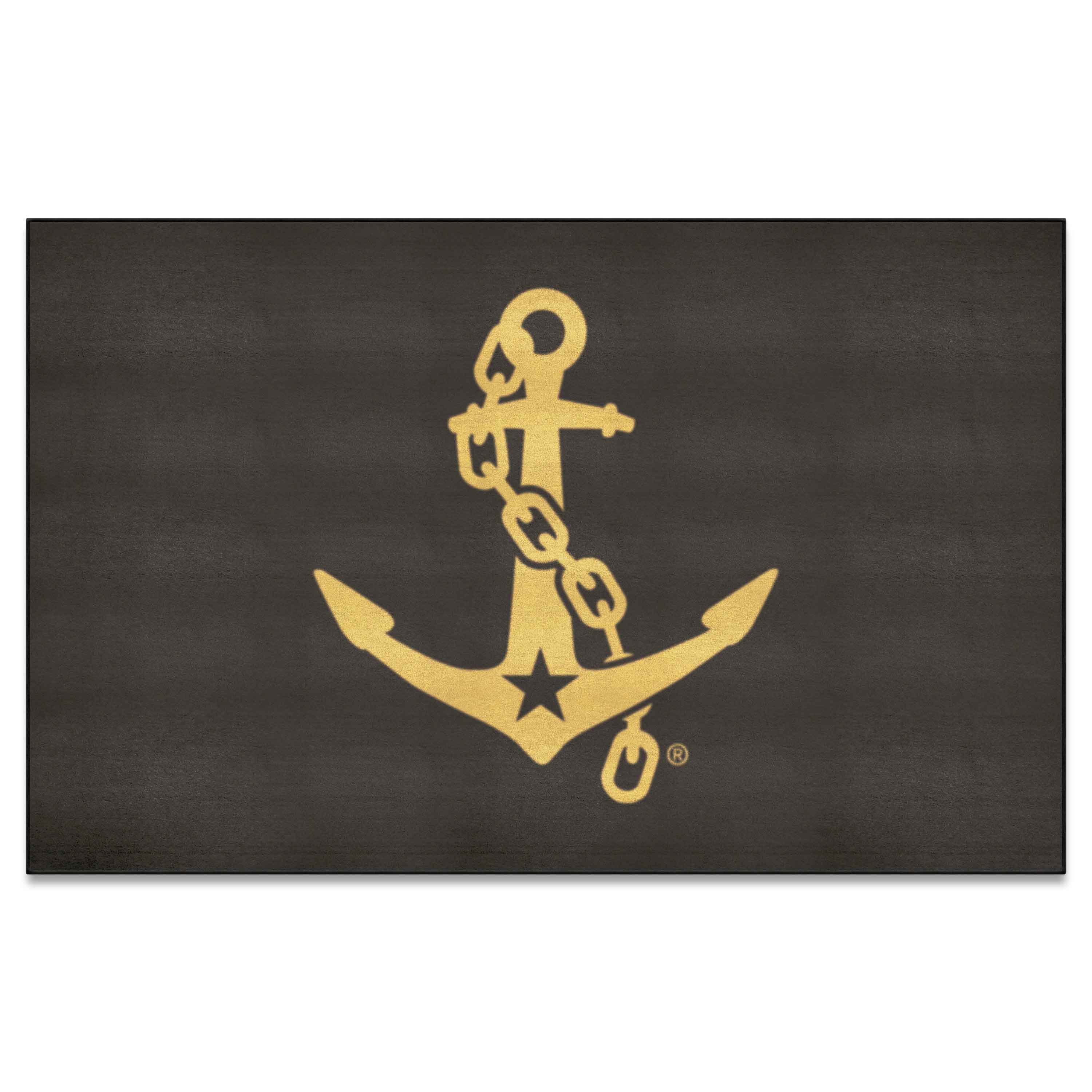 Vanderbilt Commodores Ulti-Mat Rug, Anchor Logo - 5ft. x 8ft.