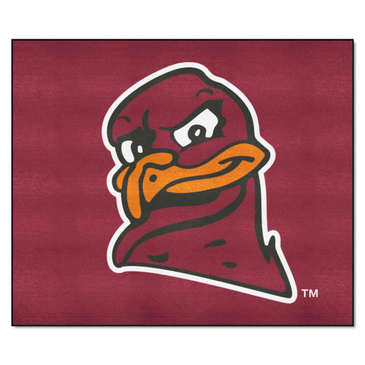 Virginia Tech Hokies Tailgater Rug, Hokie Bird Logo - 5ft. x 6ft.