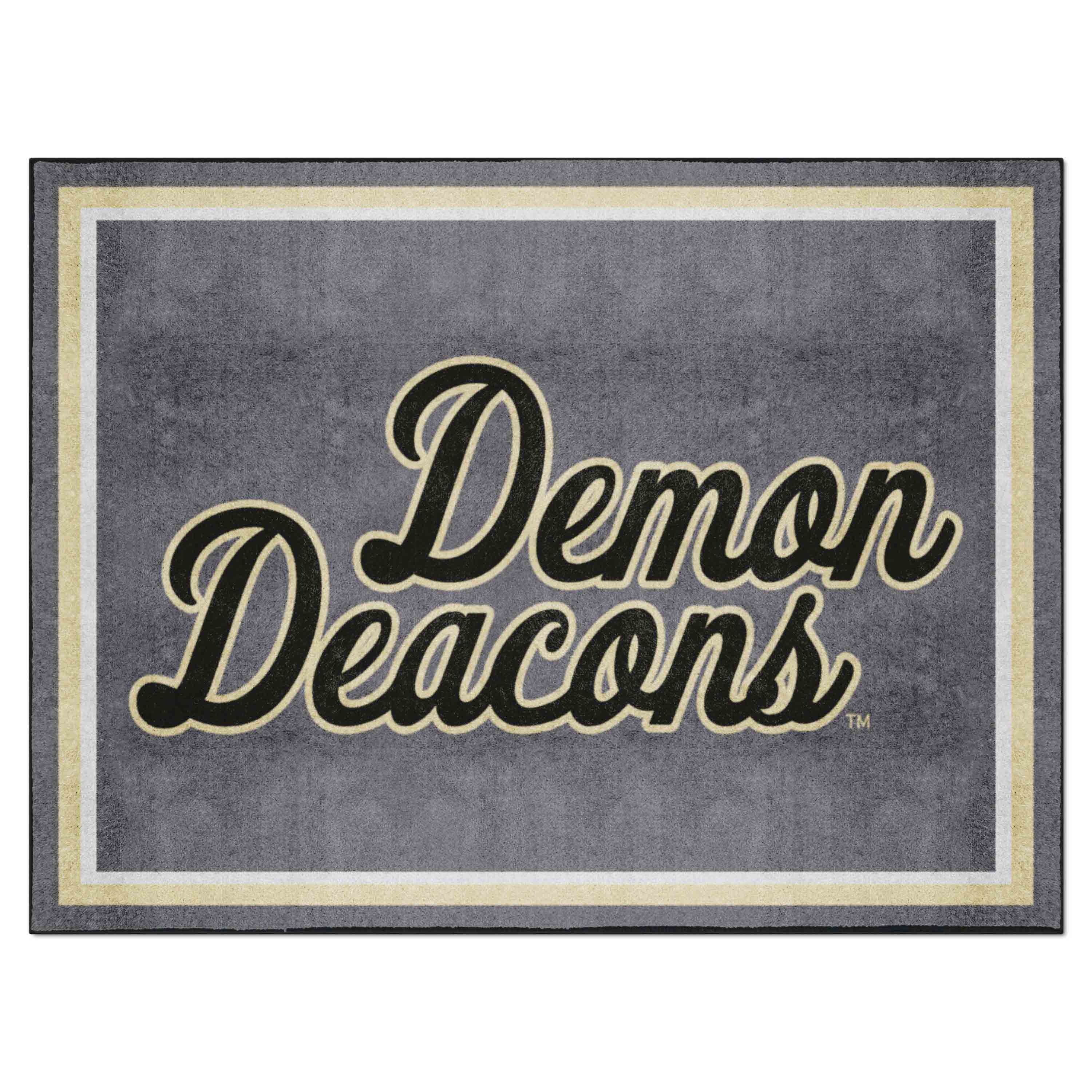 Wake Forest Demon Deacons 8ft. x 10 ft. Plush Area Rug, Script Wordmark