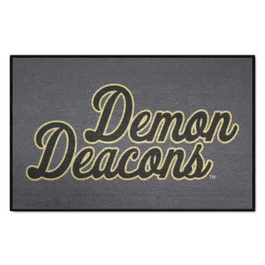 Wake Forest Demon Deacons Starter Mat Accent Rug, Script Wordmark - 19in. x 30in.