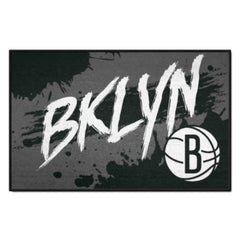 Brooklyn Nets Slogan Starter Mat Accent Rug - 19in. x 30in. - Brooklyn Nets