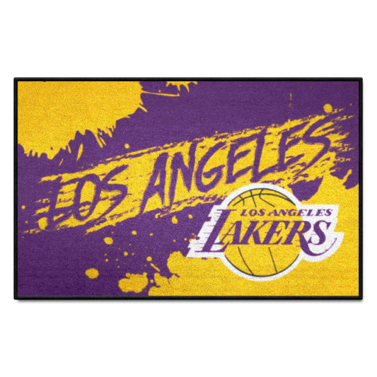 Los Angeles Lakers Slogan Starter Mat Accent Rug - 19in. x 30in.