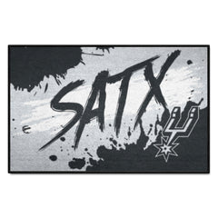 San Antonio Spurs Slogan Starter Mat Accent Rug - 19in. x 30in.