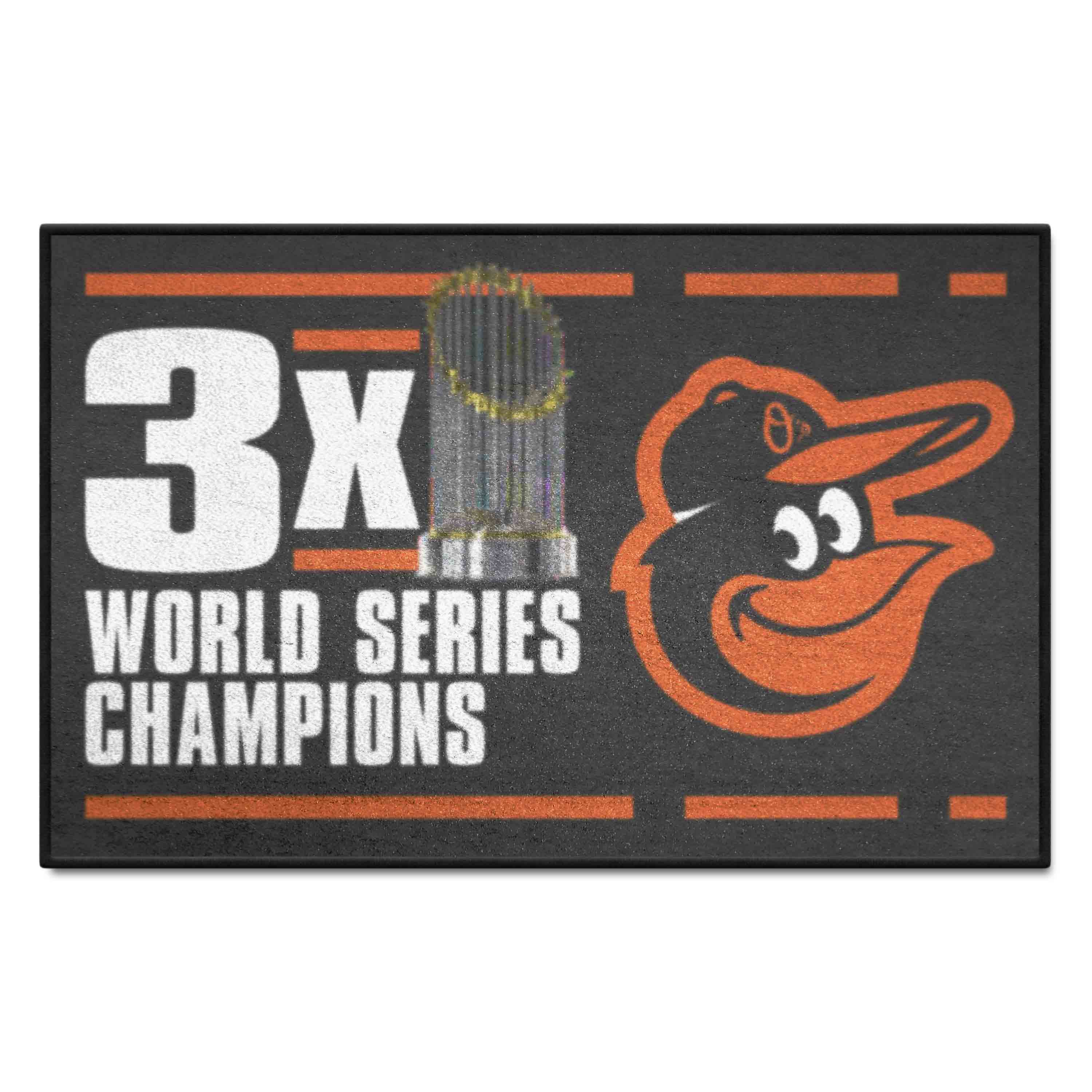 Baltimore Orioles Dynasty Starter Mat Accent Rug - 19in. x 30in. - Baltimore Orioles