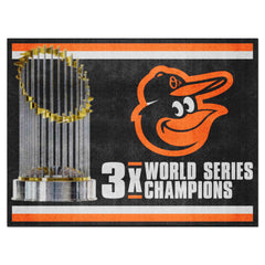 Baltimore Orioles Dynasty 8ft. x 10 ft. Plush Area Rug