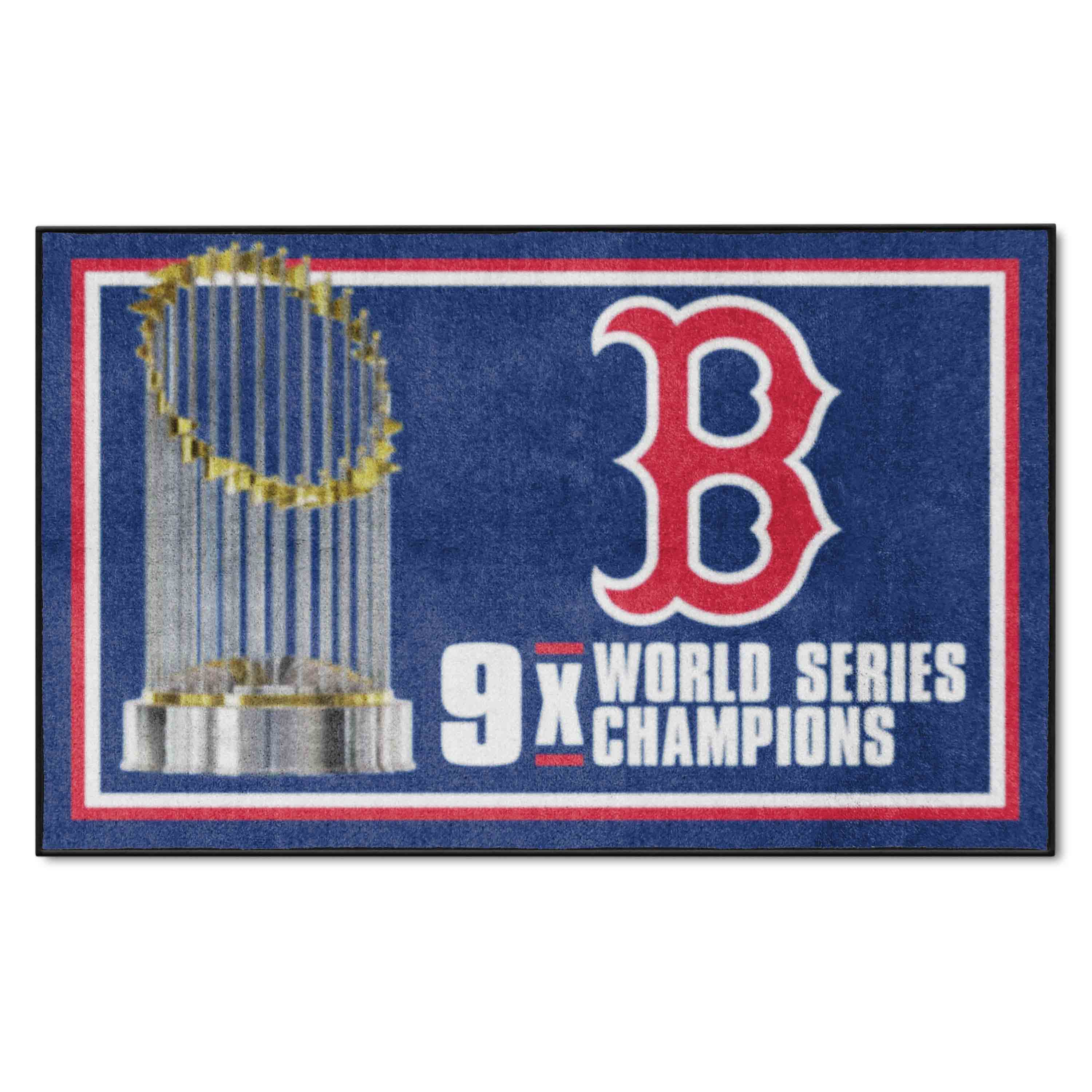 Boston Red Sox Dynasty 4ft. x 6ft. Plush Area Rug