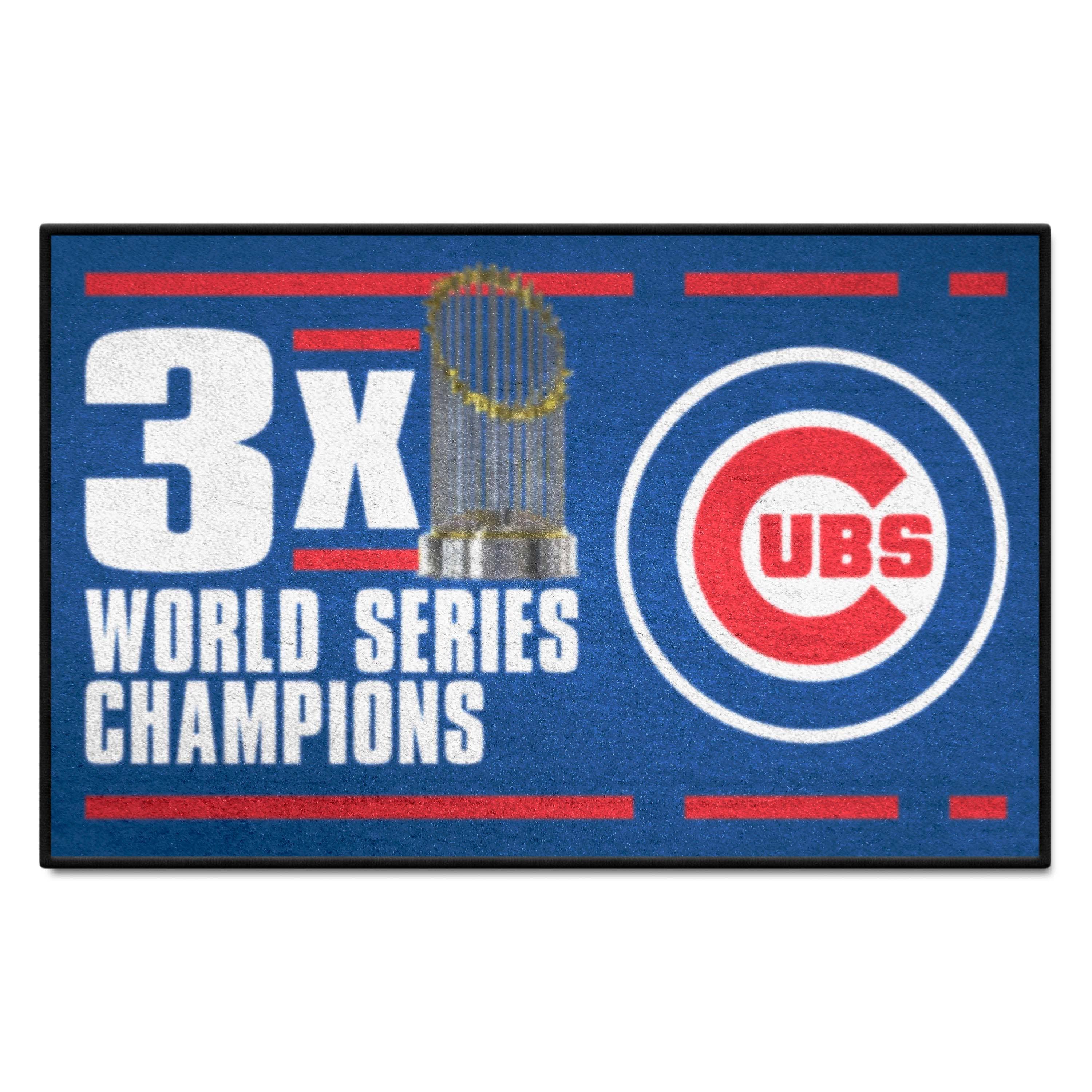 Chicago Cubs Dynasty Starter Mat Accent Rug - 19in. x 30in. - Chicago Cubs