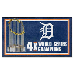 Detroit Tigers Dynasty 3ft. x 5ft. Plush Area Rug