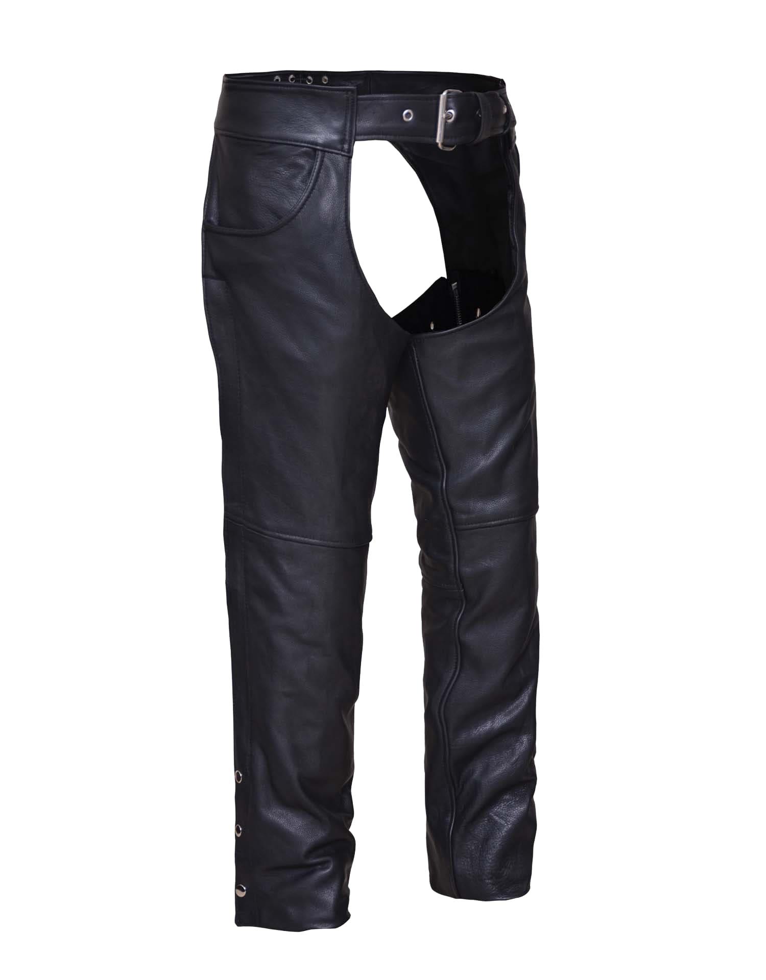 Unik International Unisex Cowhide Jean Pocket Chaps