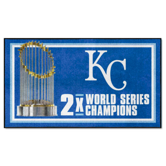 Kansas City Royals Dynasty 3ft. x 5ft. Plush Area Rug