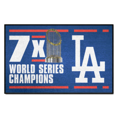 Los Angeles Dodgers Dynasty Starter Mat Accent Rug - 19in. x 30in.