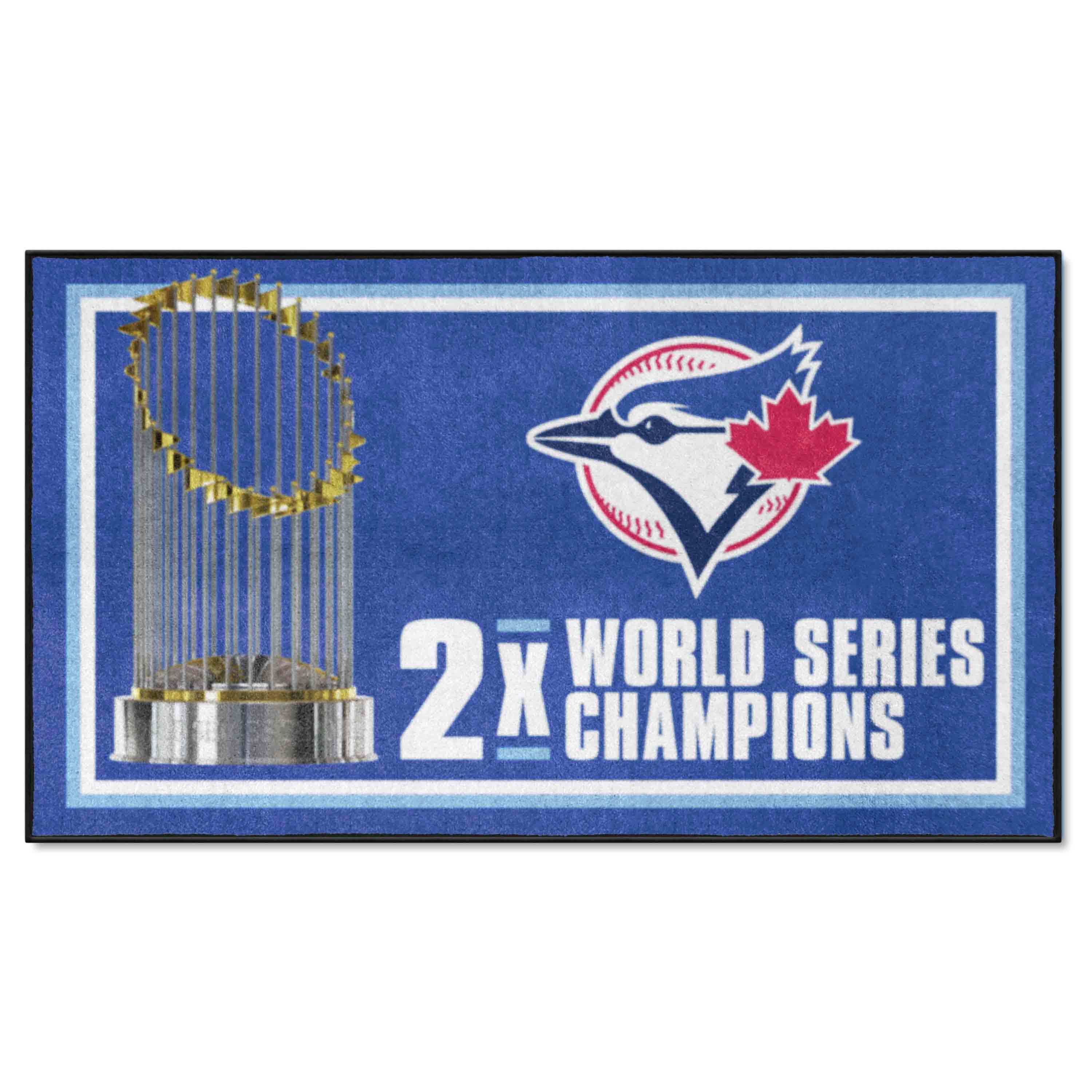 Toronto Blue Jays Dynasty 3ft. x 5ft. Plush Area Rug