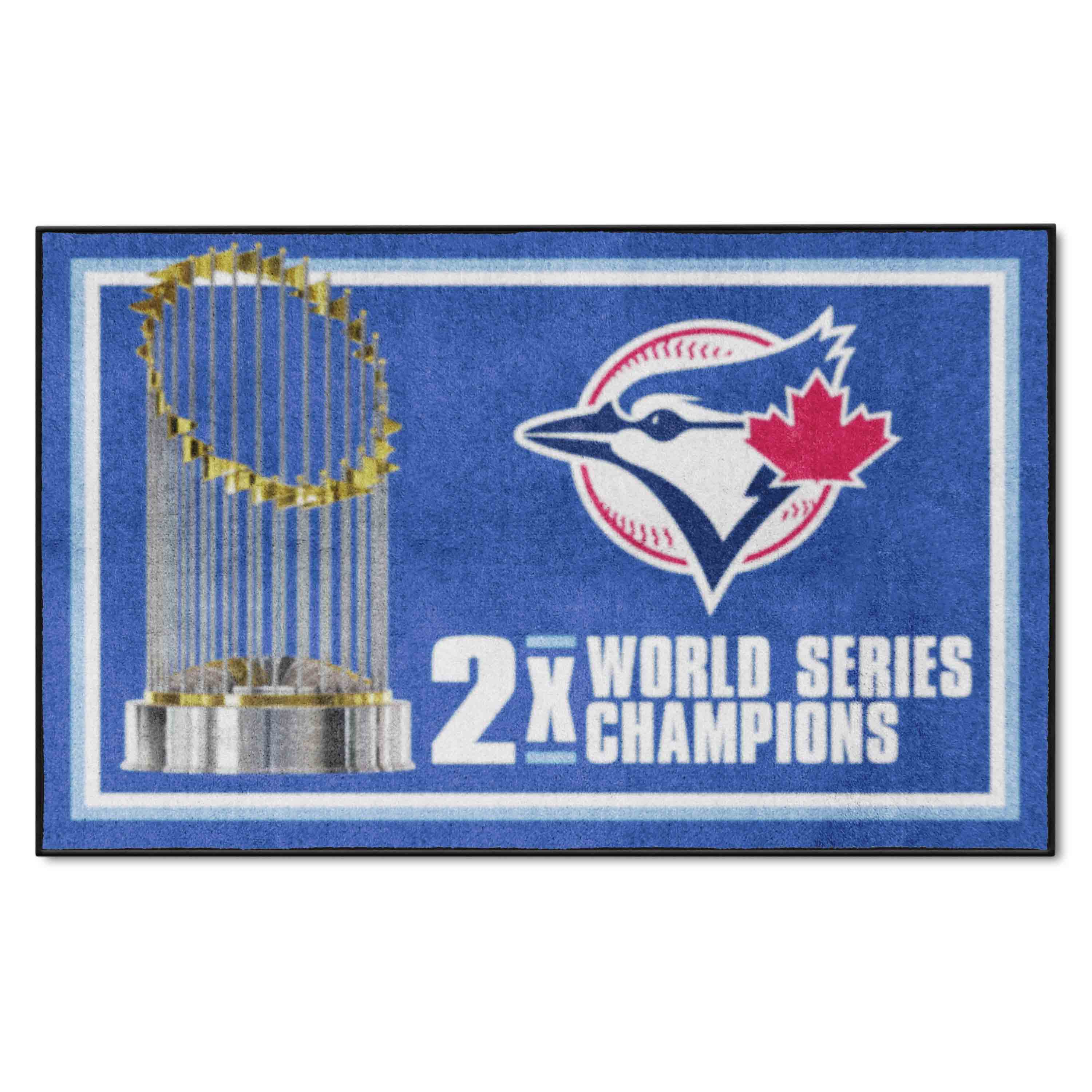 Toronto Blue Jays Dynasty 4ft. x 6ft. Plush Area Rug