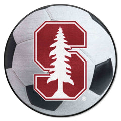 Stanford Cardinal Soccer Ball Rug - 27in. Diameter