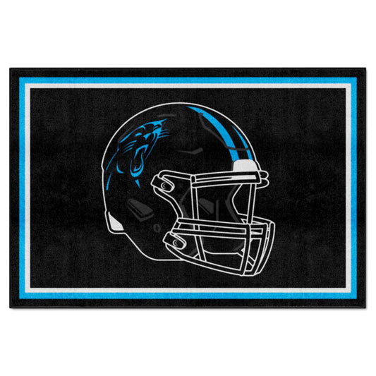 Carolina Panthers 5ft. x 8 ft. Plush Area Rug - Carolina Panthers