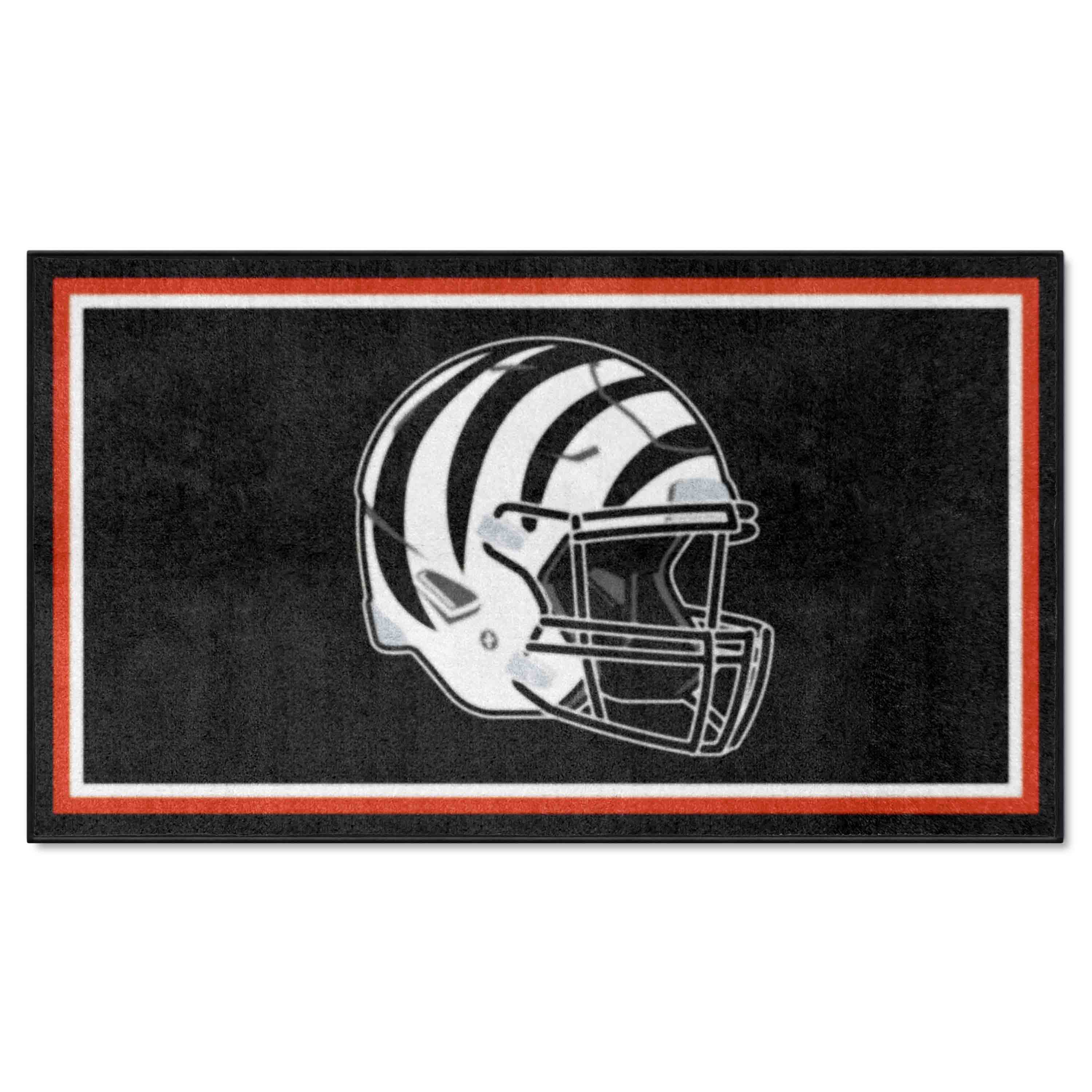 Cincinnati Bengals 3ft. x 5ft. Plush Area Rug