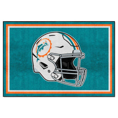 Miami Dolphins 5ft. x 8 ft. Plush Area Rug