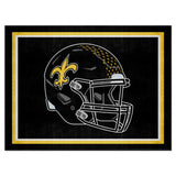 New Orleans Saints 8ft. x 10 ft. Plush Area Rug