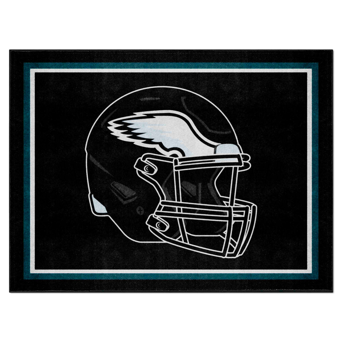 Philadelphia Eagles 8ft. x 10 ft. Plush Area Rug