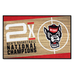 NC State Wolfpack Dynasty Starter Mat Accent Rug - 19in. x 30in. - NC State