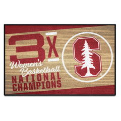 Stanford Cardinal Dynasty Starter Mat Accent Rug Women's Basketball - 19in. x 30in.