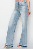 Risen Full Size High Rise Wide Leg Jeans - Trendsi