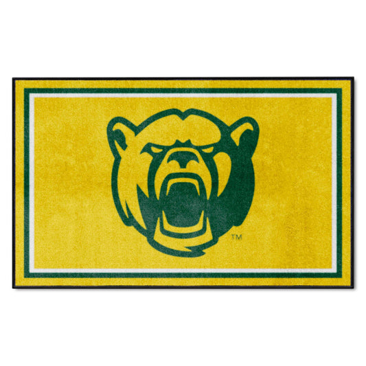 Baylor Bears 4ft. x 6ft. Plush Area Rug