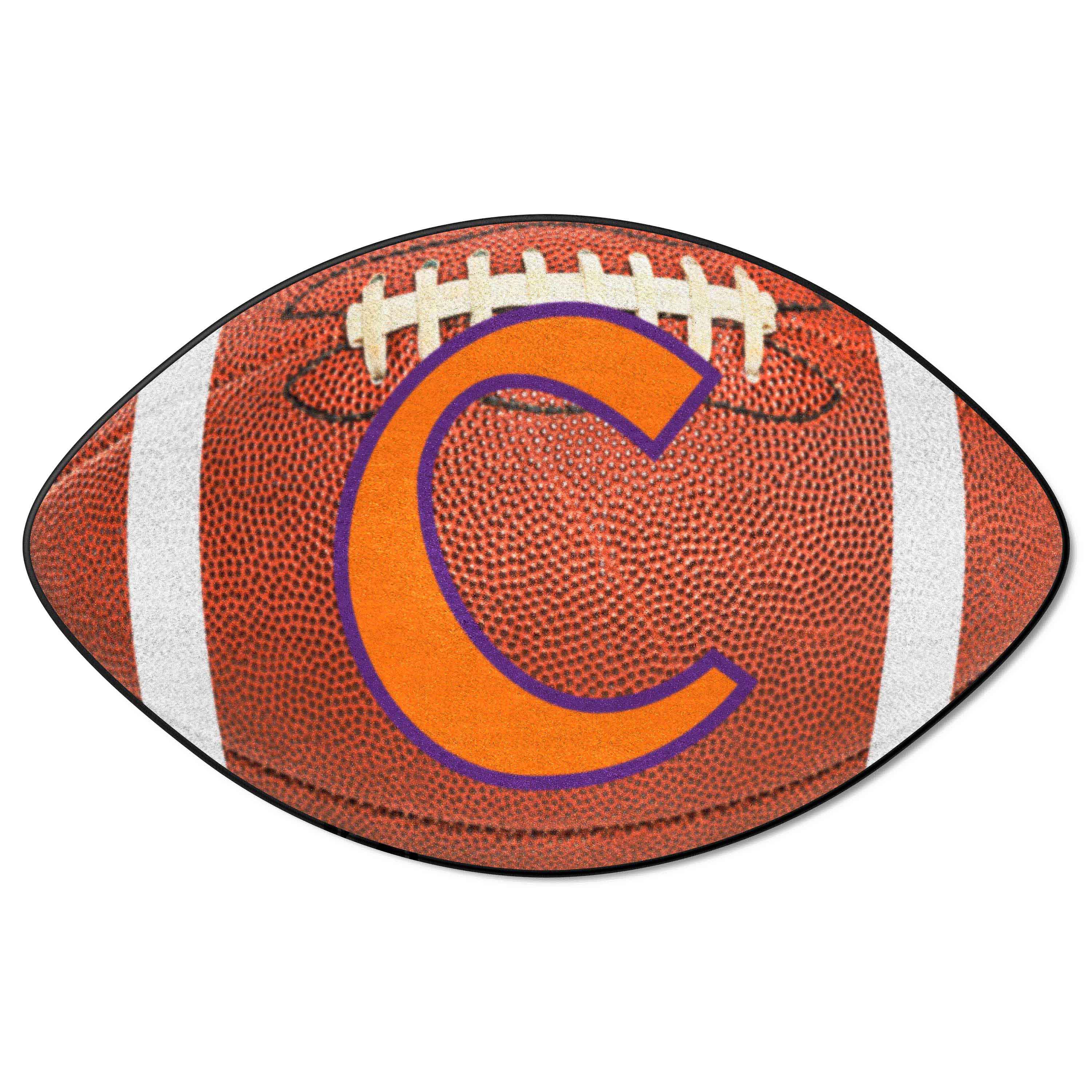 Clemson Tigers Football Rug - 20.5in. x 32.5in. - Clemson