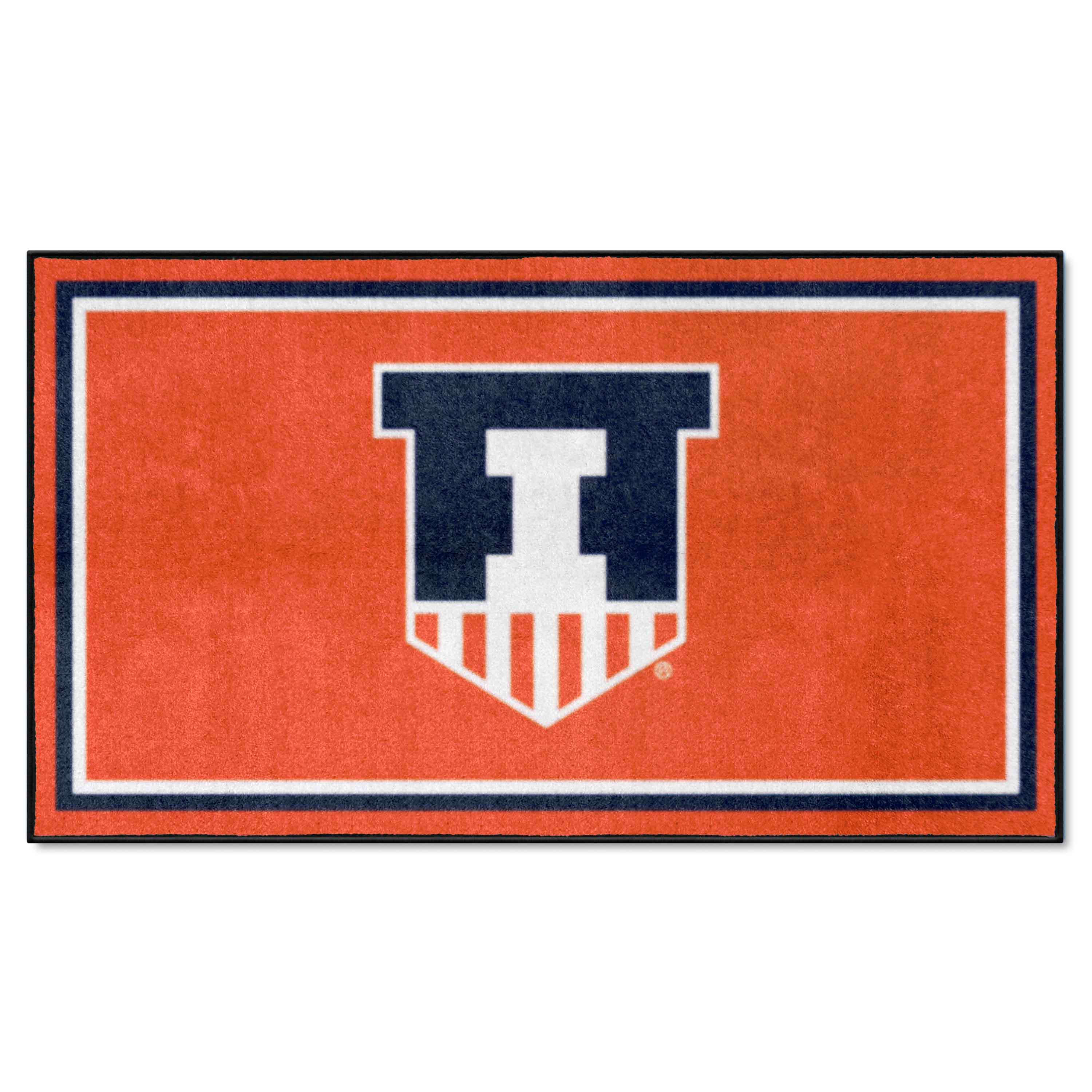 Illinois Illini 3ft. x 5ft. Plush Area Rug