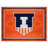 Illinois Illini 8ft. x 10 ft. Plush Area Rug