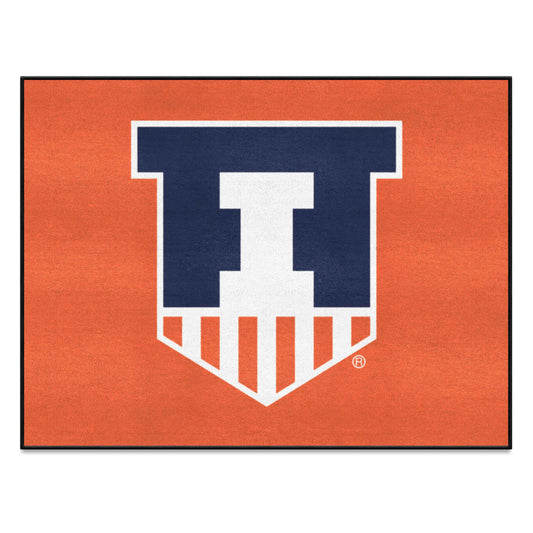 Illinois Illini All-Star Rug - 34 in. x 42.5 in.