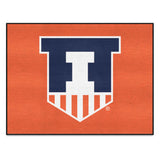 Illinois Illini All-Star Rug - 34 in. x 42.5 in.